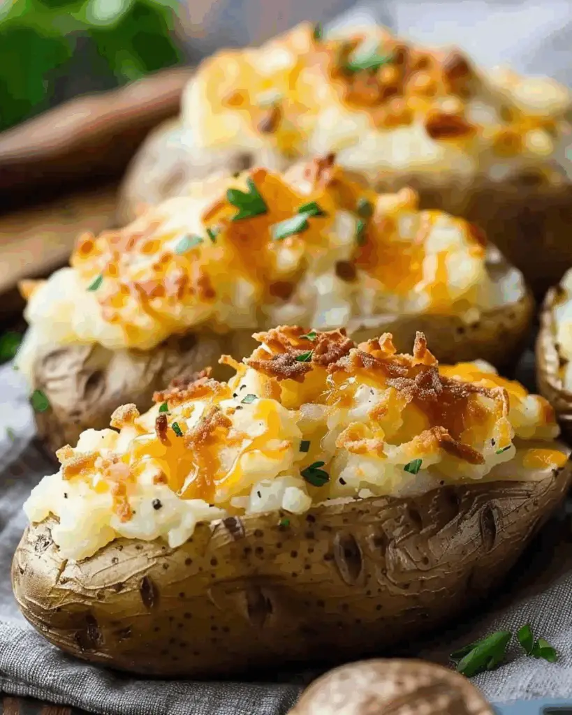 Smoked Baked Potatoes