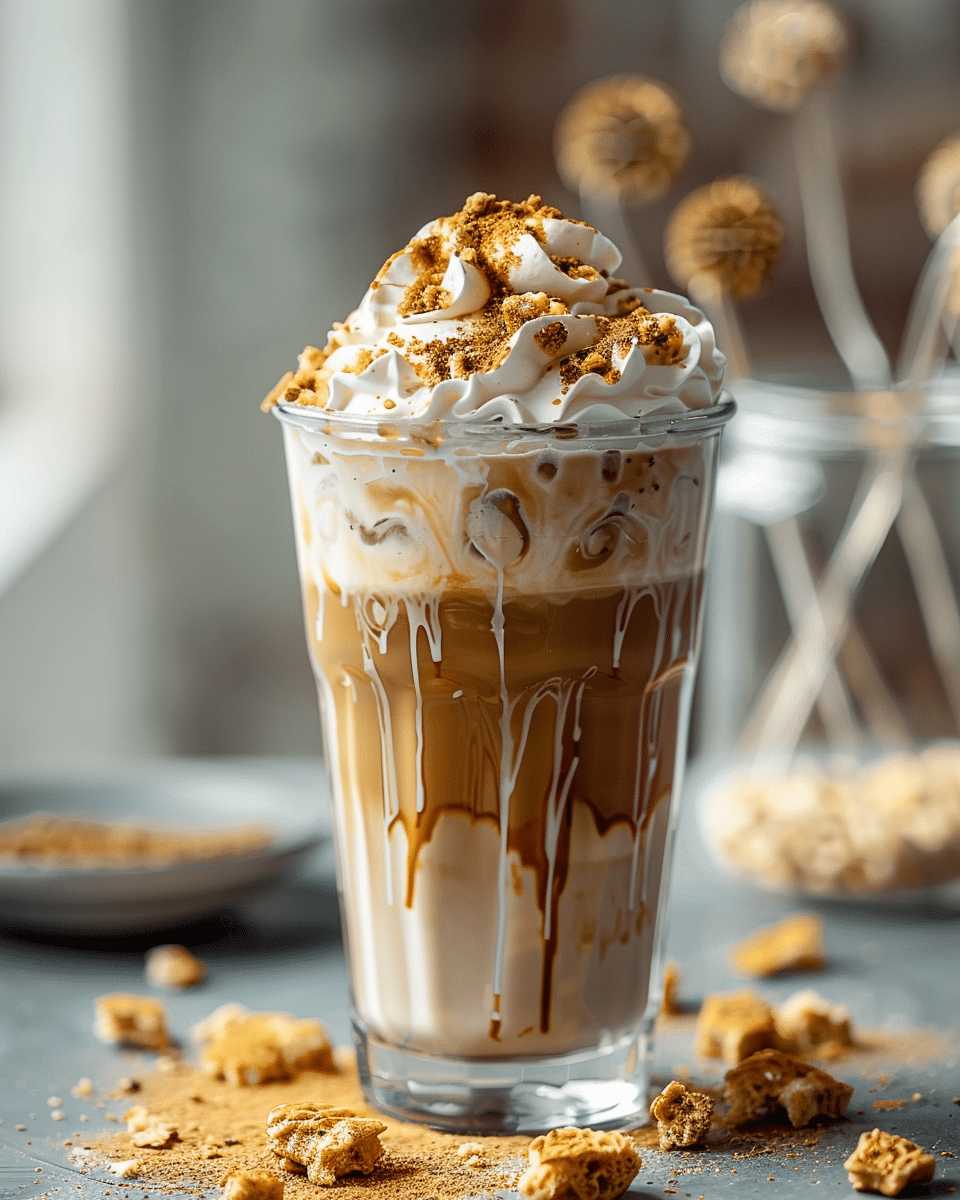 Teddy Graham Iced Latte