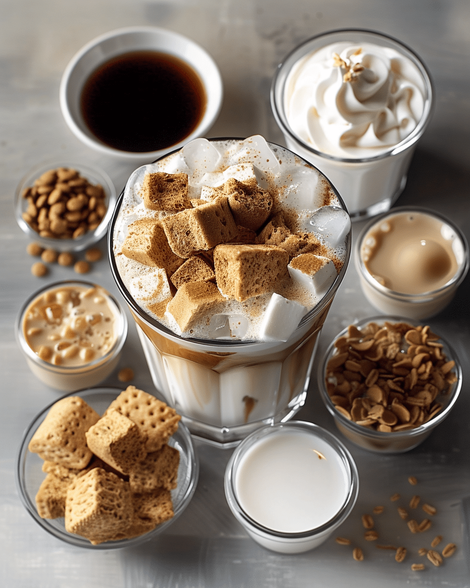 Teddy Graham Iced Latte