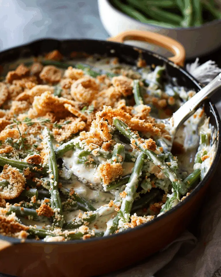 This Is Green Bean Casserole From Scratch