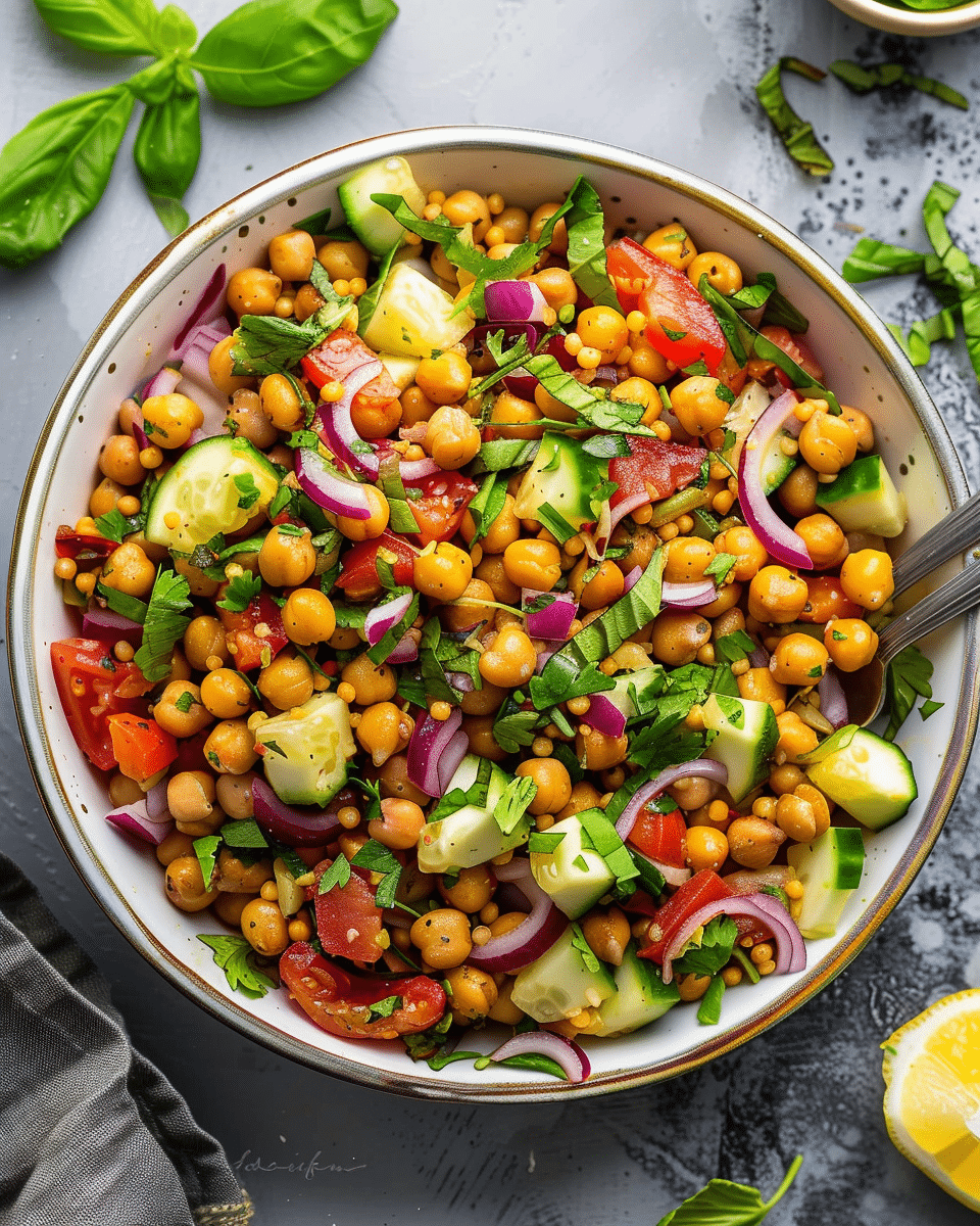 Turkish Chickpea Salad