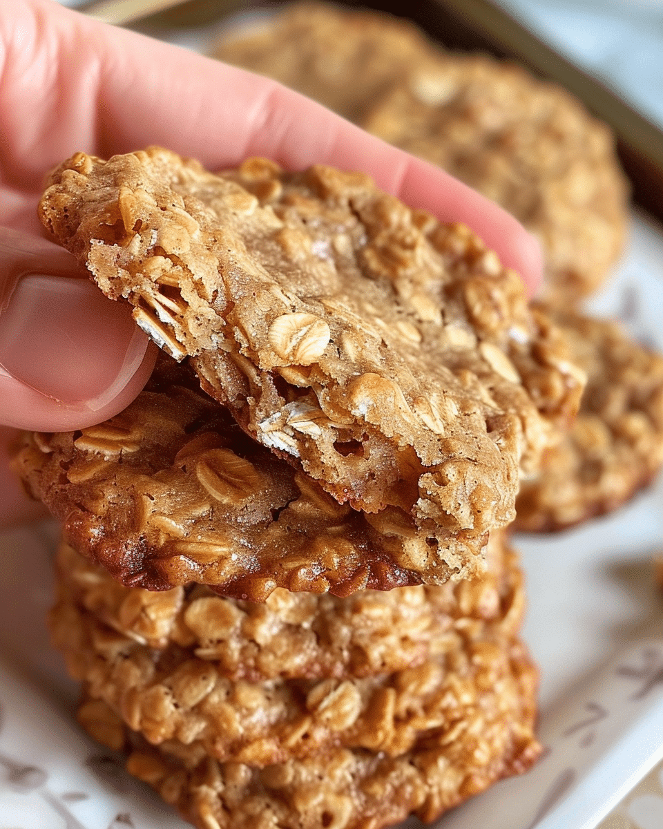 Vegan Oatmeal Cookies with Chocolate Chips