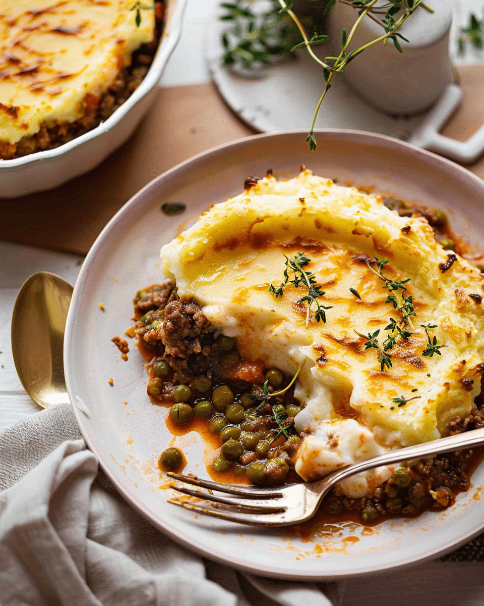 Vegetarian Shepherd’s Pie (Hearty & Flavorful