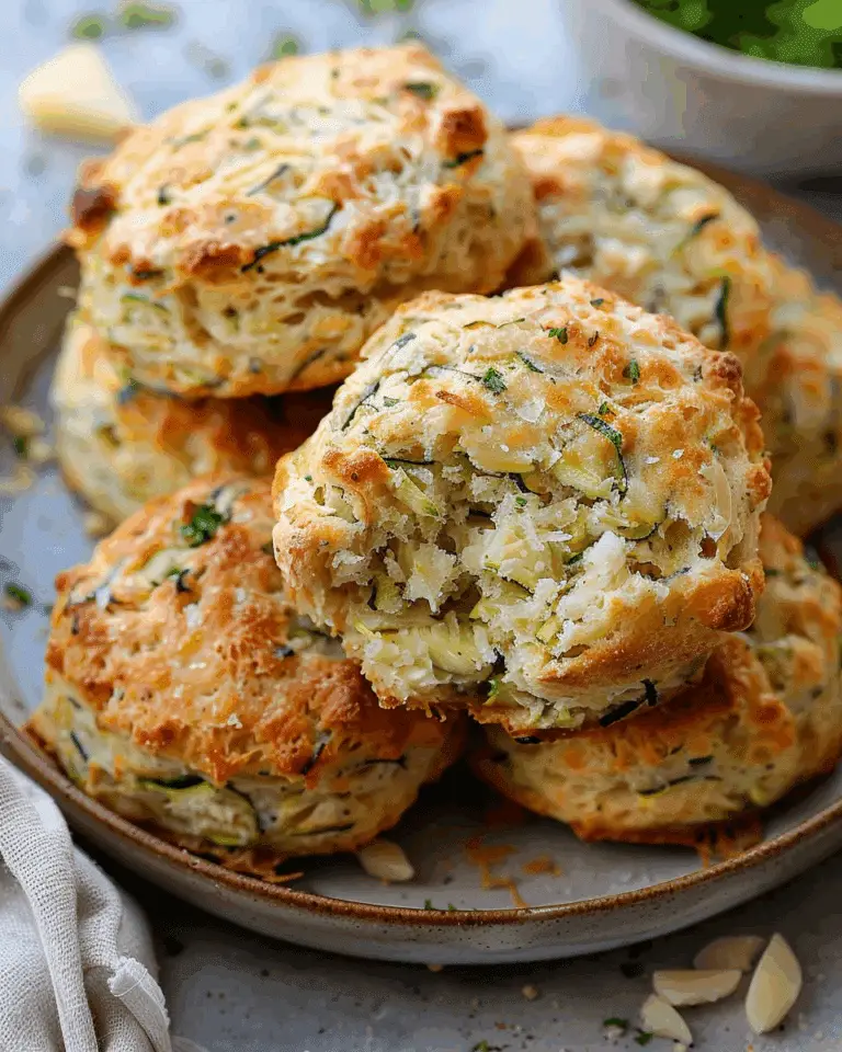 Zucchini Biscuits (Parmesan Herb)
