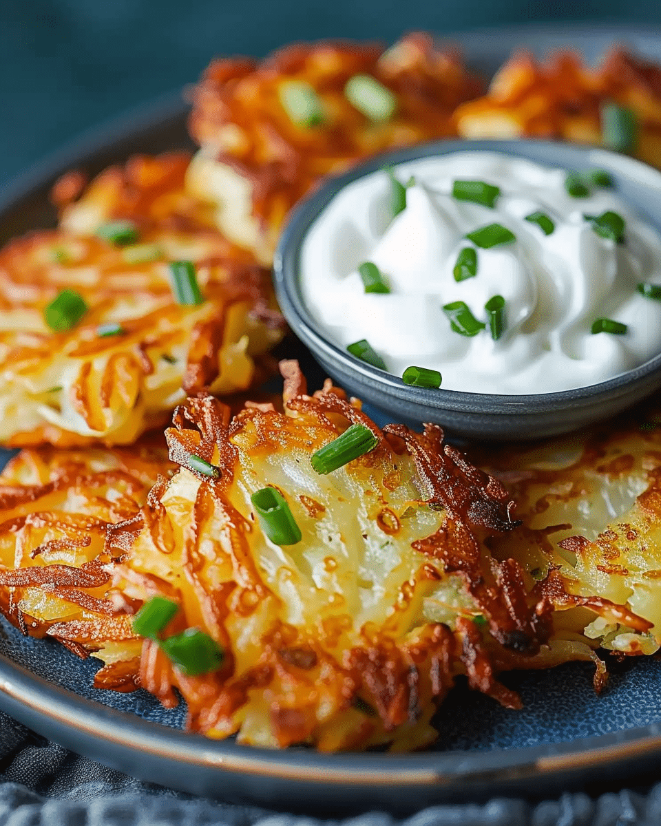 a Potato Latkes