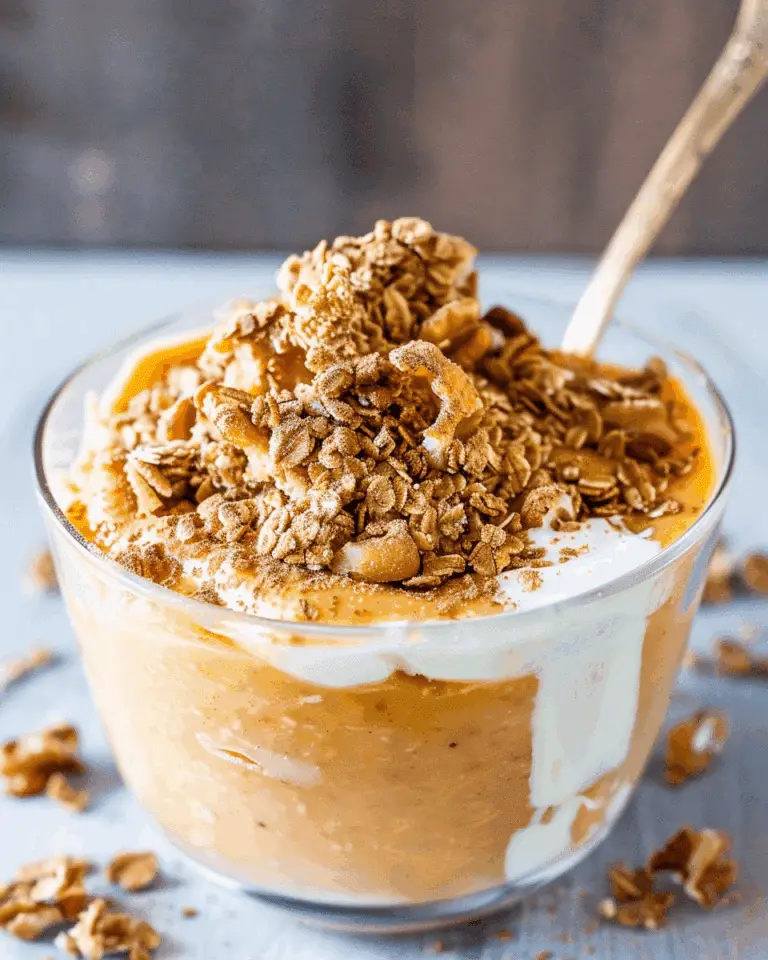 a Pumpkin Pie Yogurt Bowl