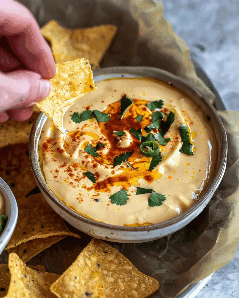 Creamy Vegan Queso