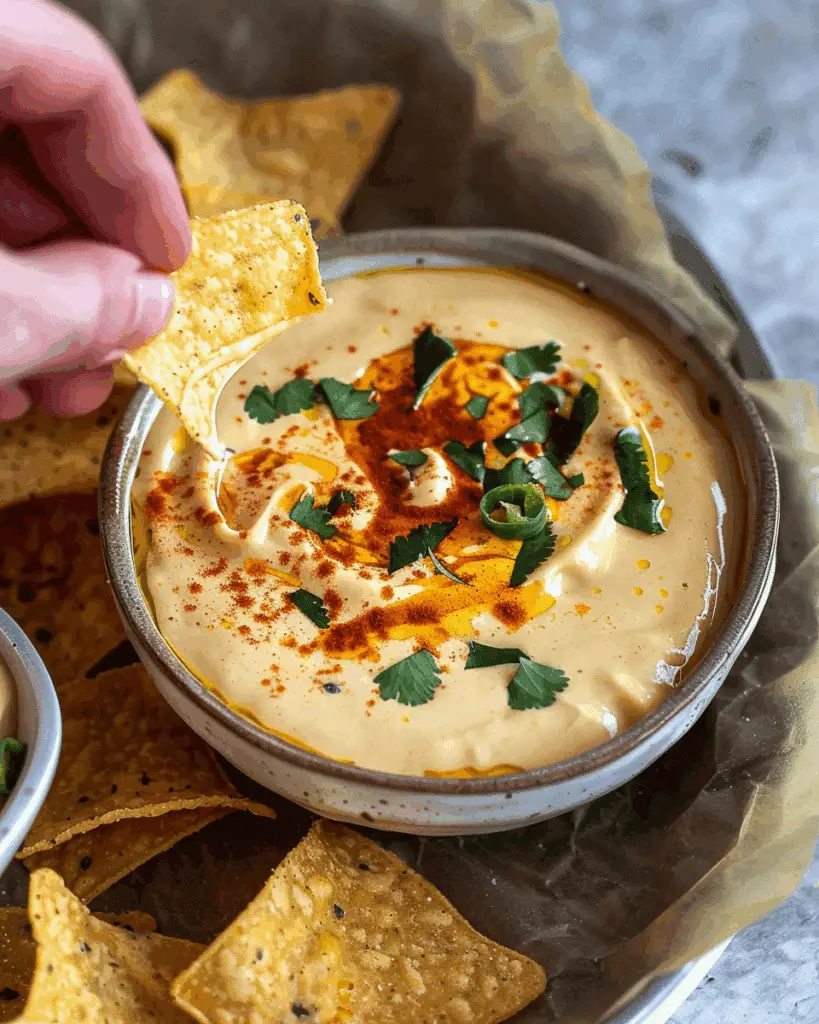 Creamy Vegan Queso