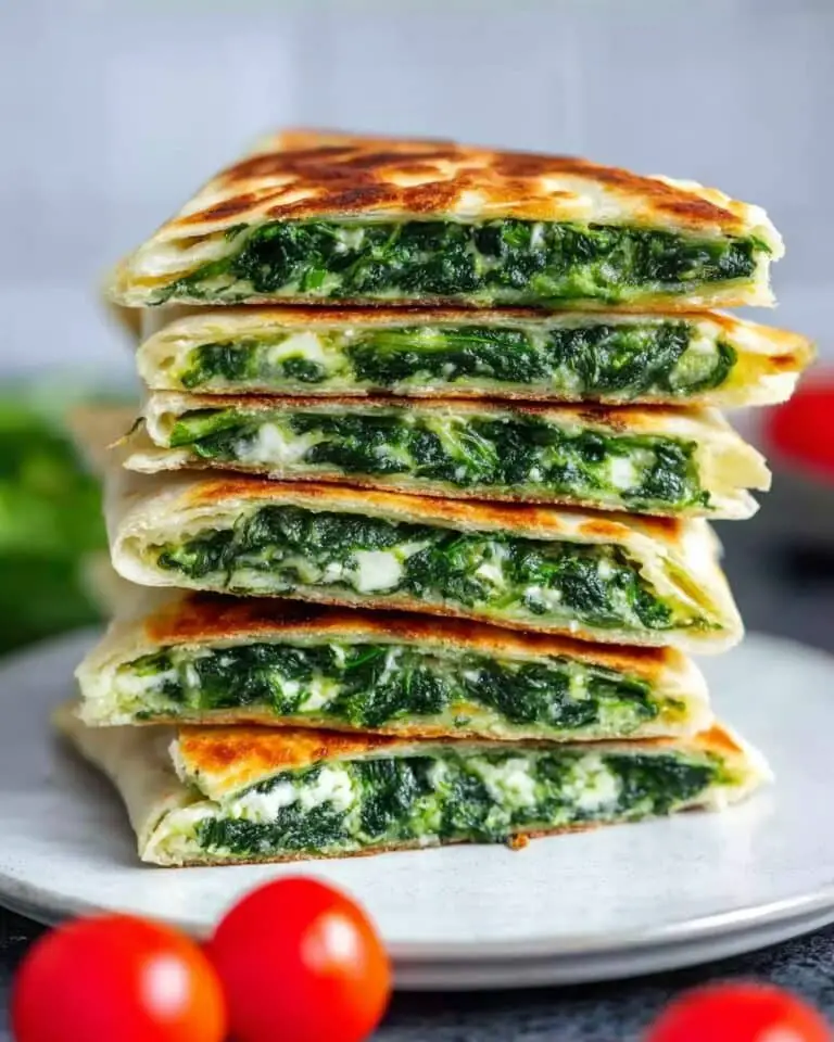 Spanakopita Quesadilla Recipe