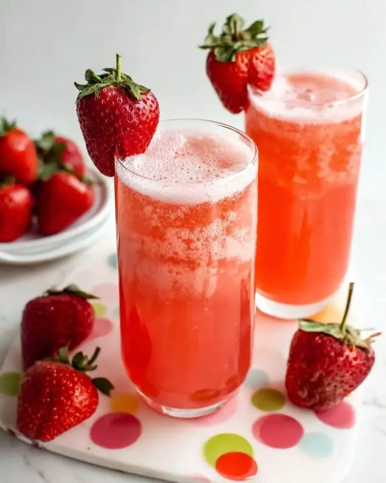 Strawberry Green Tea Refreshment Recipe