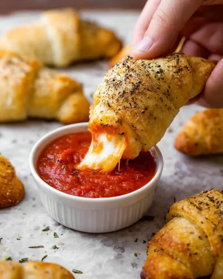 Pizza Stuffed Crescent Rolls Recipe