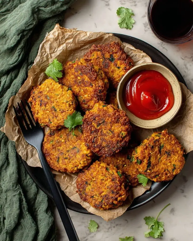 Indian Spiced Sweet Potato Patties Recipe