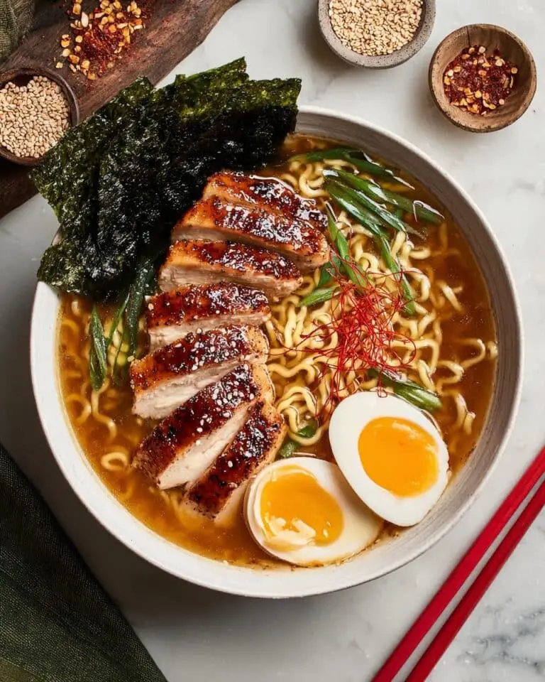 Teriyaki Chicken Miso Ramen Recipe
