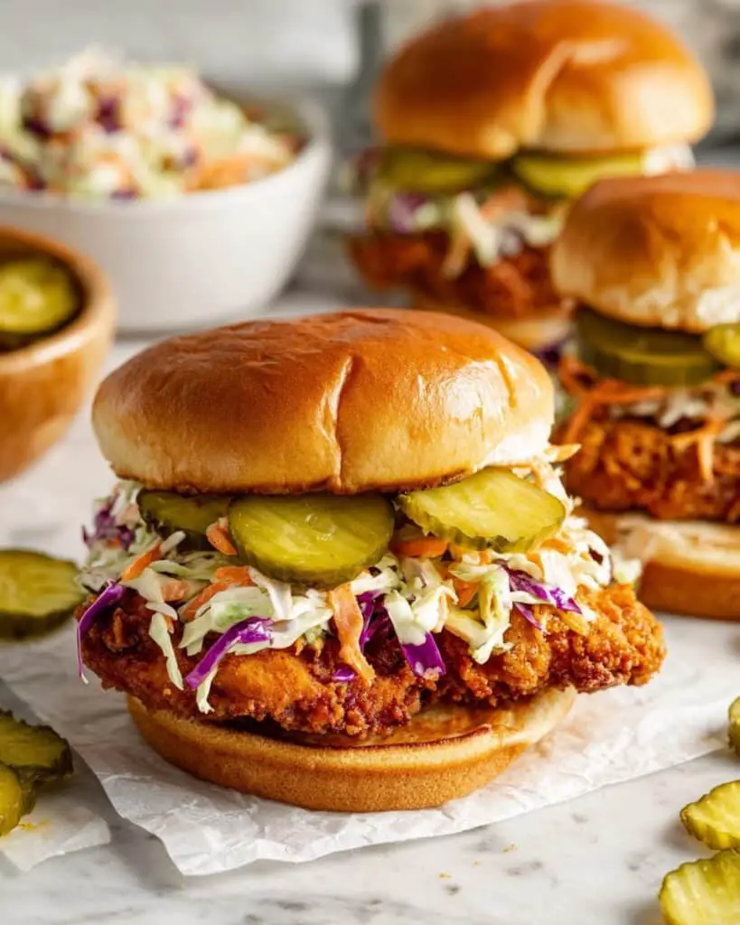 Nashville Hot Chicken Sandwiches Recipe