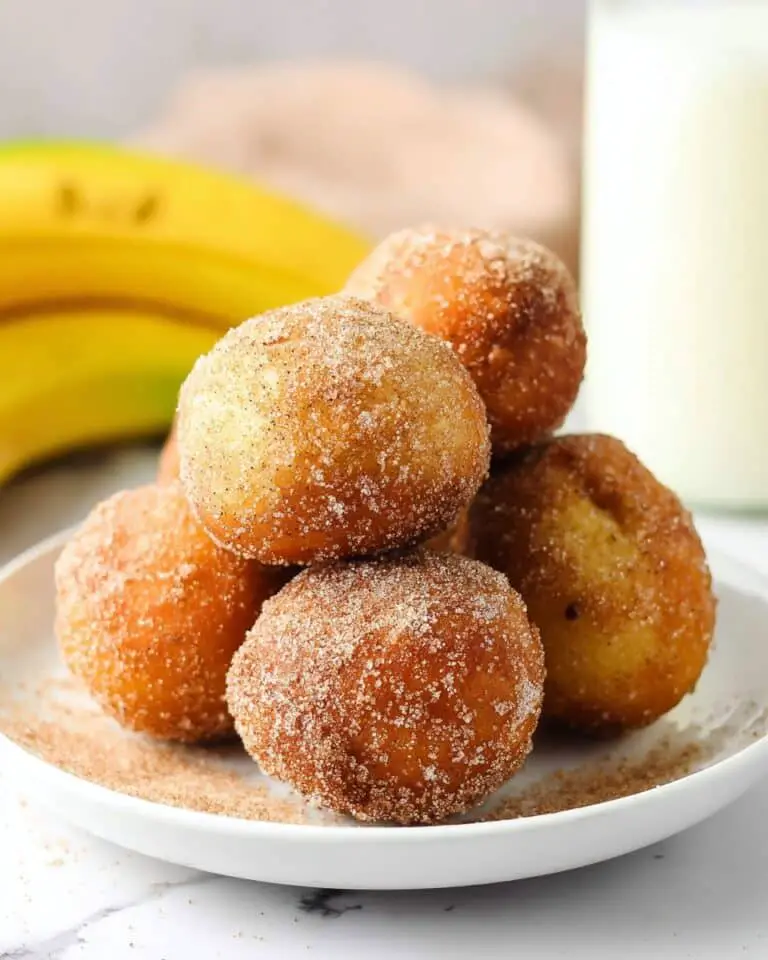 Banana Donut Holes Recipe