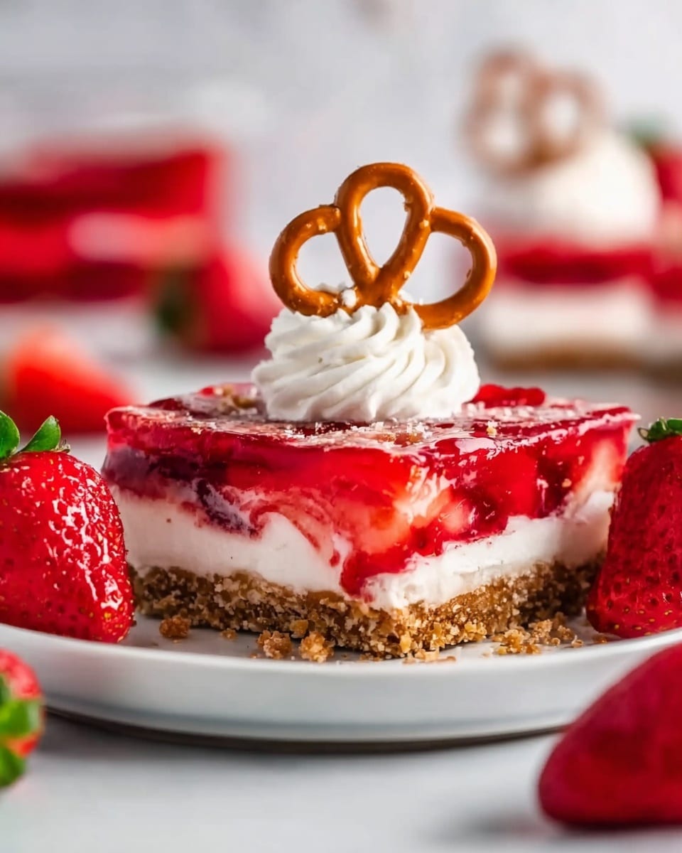 Strawberry Pretzel Salad Recipe