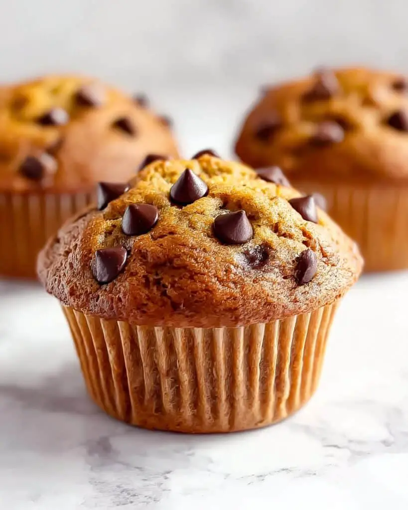 Moist Banana Chocolate Chip Muffins Recipe