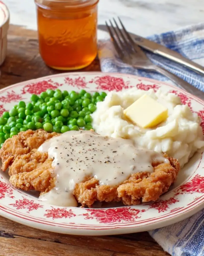 Chicken Fried Steak with Creamy Country Gravy Recipe