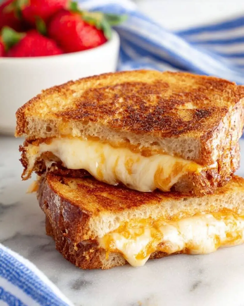 Air Fryer Grilled Cheese Sandwich Recipe