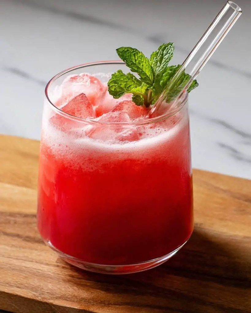 Homemade Healthy Watermelon Electrolyte Drink (Natural Gatorade) Recipe