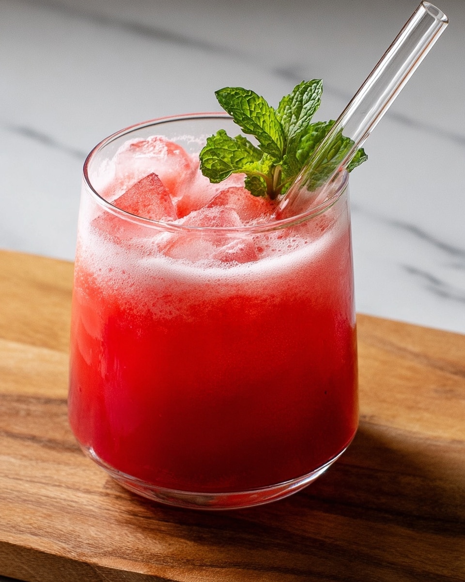 Homemade Healthy Watermelon Electrolyte Drink (Natural Gatorade) Recipe