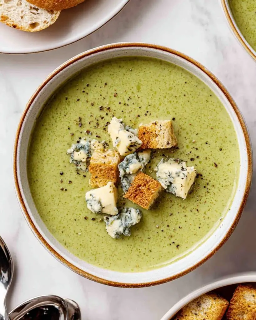 Broccoli and Stilton Soup {Quick & Easy Recipe} Recipe