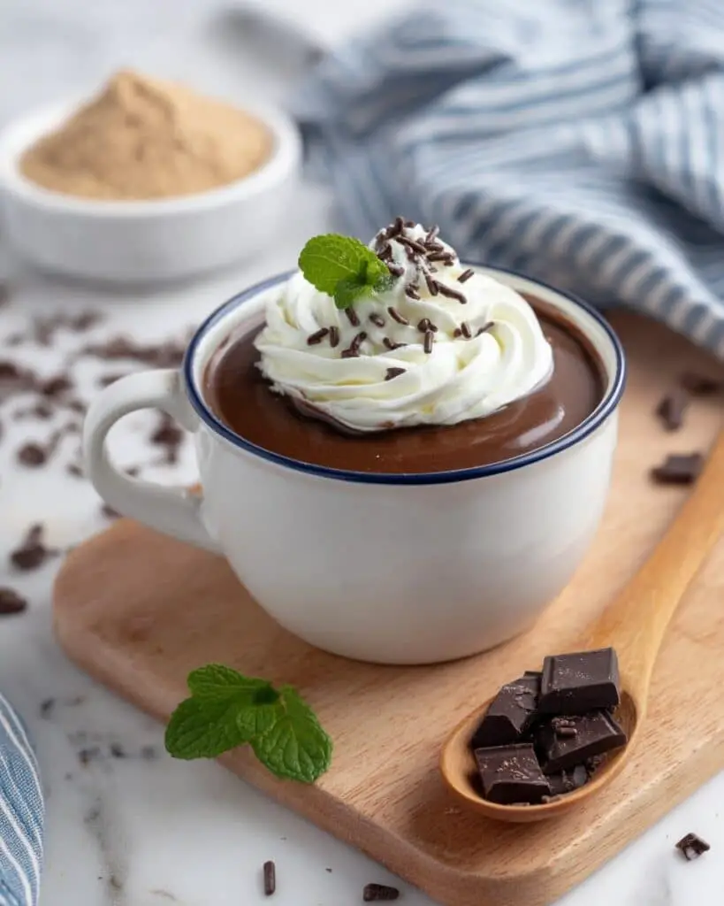 French Hot Chocolate For One Recipe