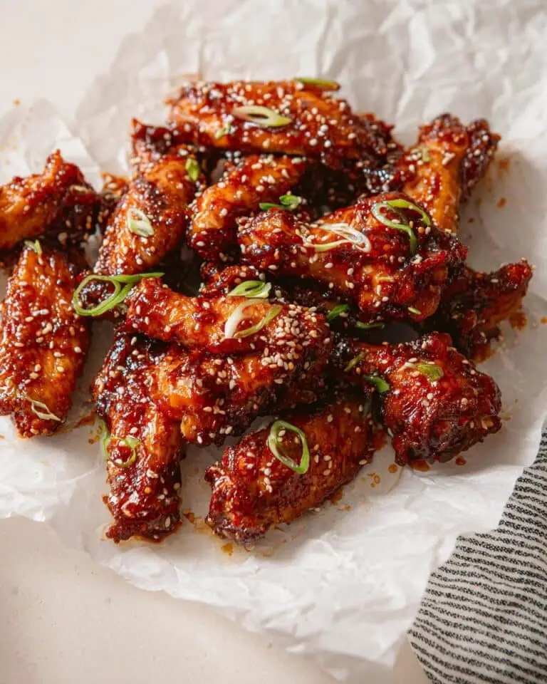 Crispy Gochujang Chicken Wings Recipe