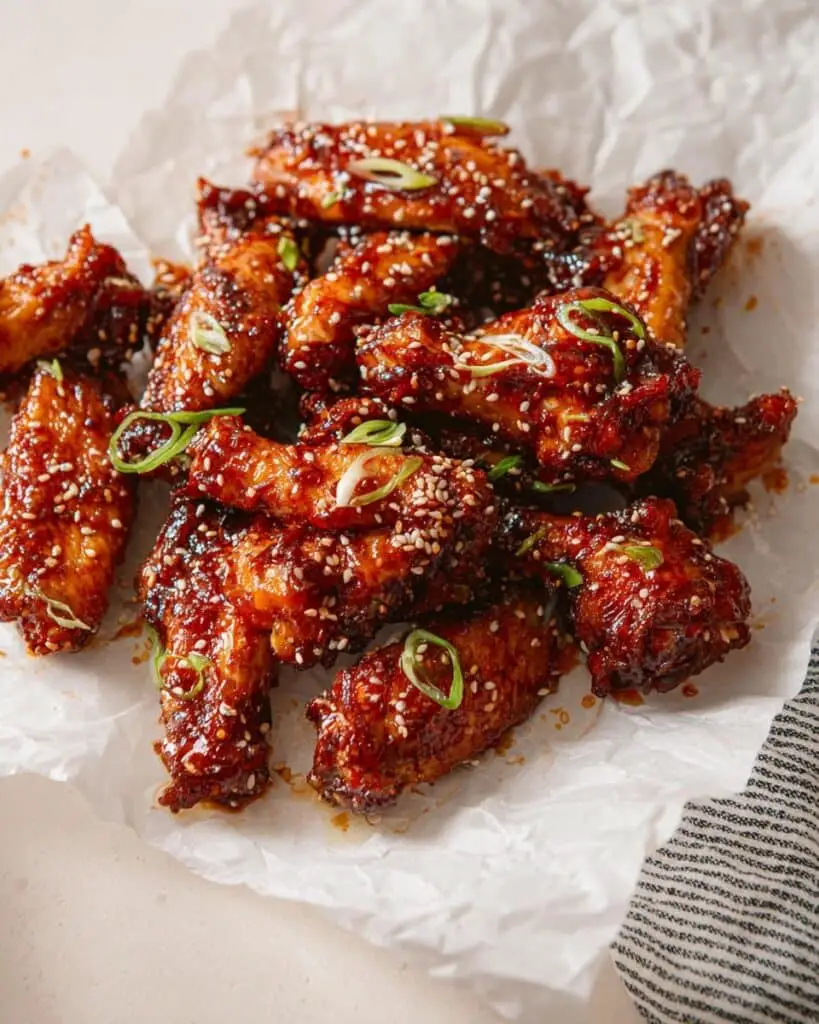 Crispy Gochujang Chicken Wings Recipe