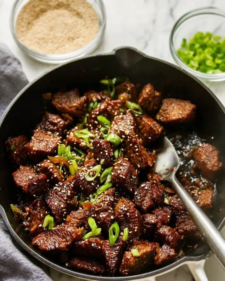 Easy Korean Steak Bites Recipe