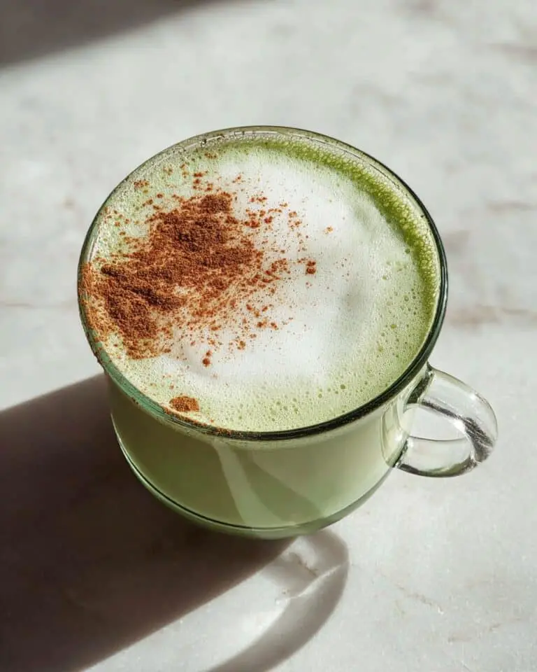 Cinnamon Matcha Latte Recipe