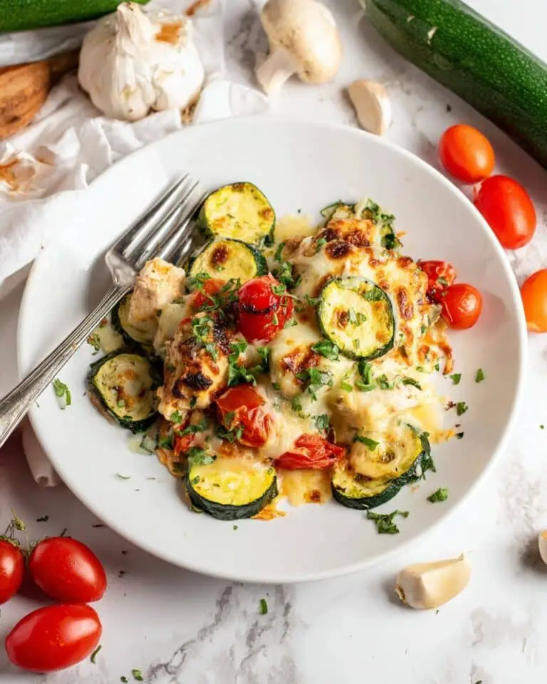 Tuscan Chicken Zucchini Casserole Recipe