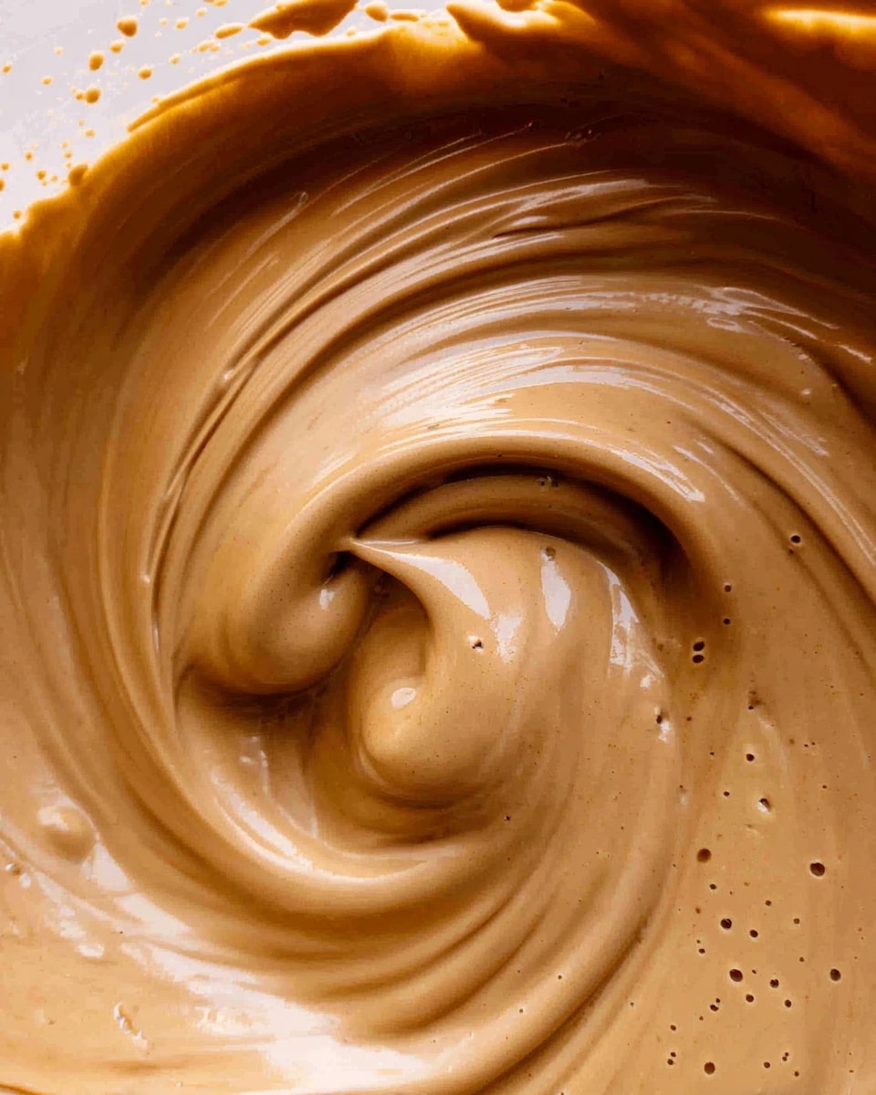 A close-up view of a rich, whipped coffee with a smooth, glossy texture swirling upward in a clear bowl. The whipped cream-like coffee is a deep caramel brown, creating soft peaks and gentle folds with tiny air bubbles scattered throughout. The edges of the bowl show splashes and droplets of the coffee mixture against the white marbled surface background. The lighting highlights the coffee's creamy surface and the fluid motion of the swirl photo taken with an iphone --ar 4:5 --v 7