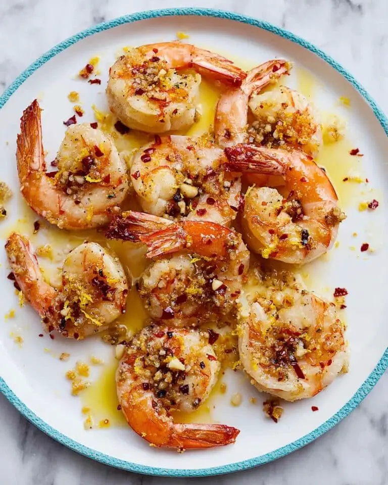 10-Minute Garlic Parmesan Shrimp Recipe
