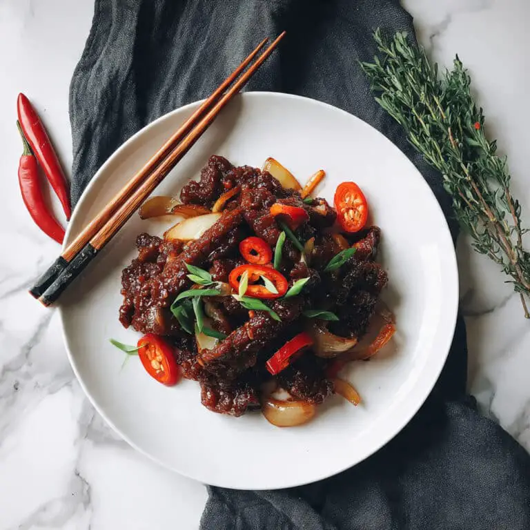 Crispy Chilli Beef Recipe