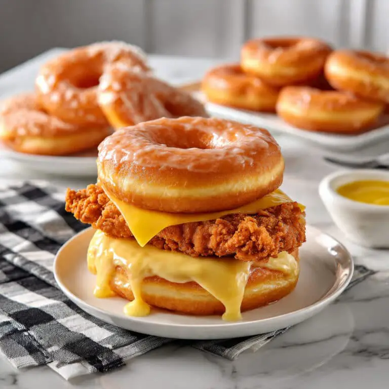 Donut Chicken Sandwich Recipe