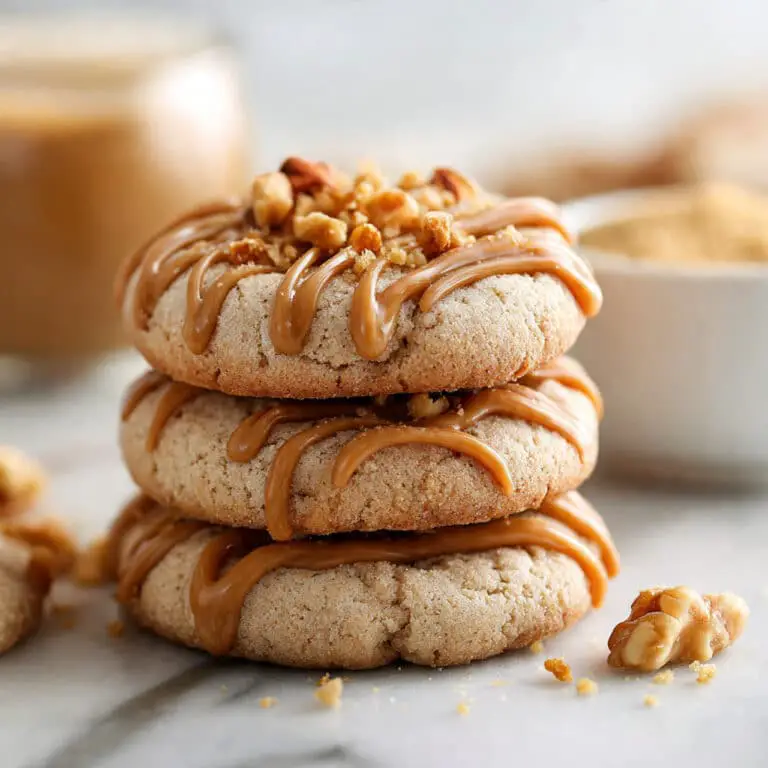 Caramel Apple Cookies with Streusel Topping Recipe