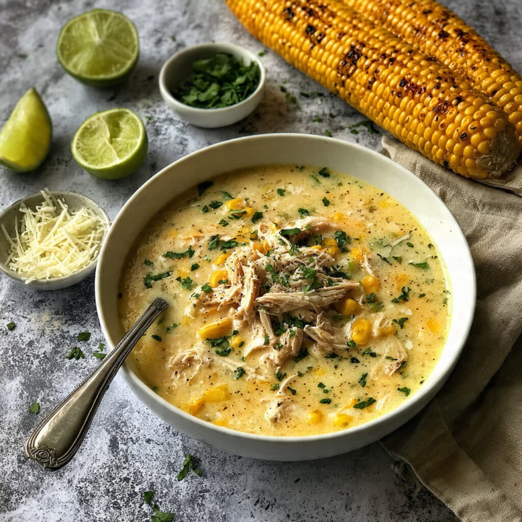 Mexican Street Corn Soup Recipe