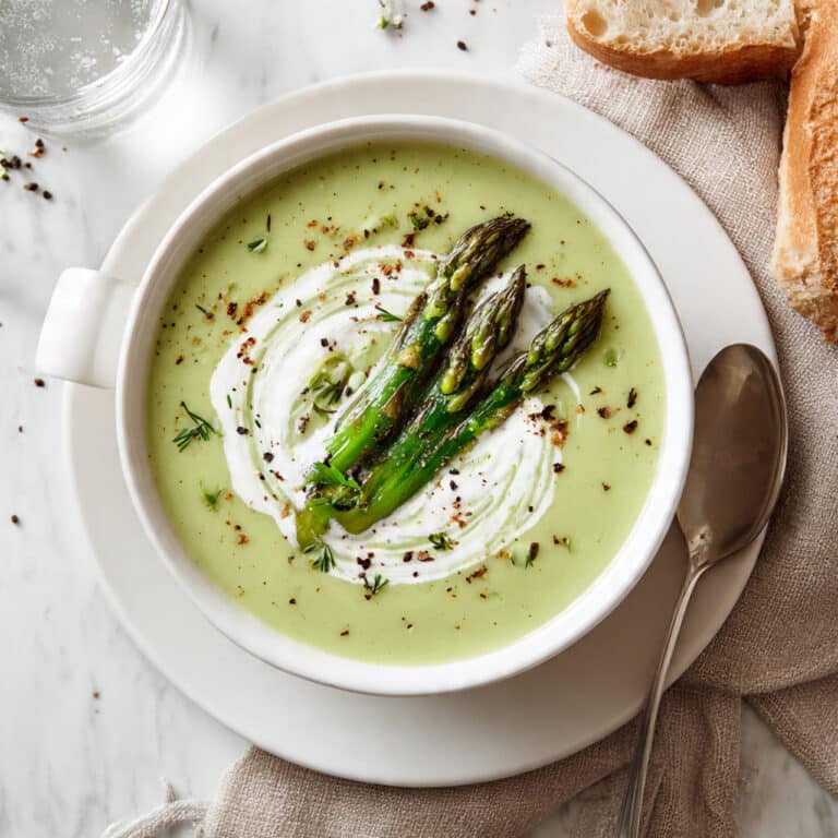 Easy Cream of Asparagus Soup Recipe
