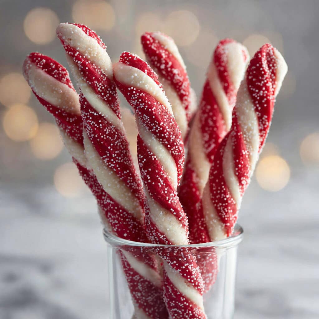 Christmas Candy Cane Cookies Recipe