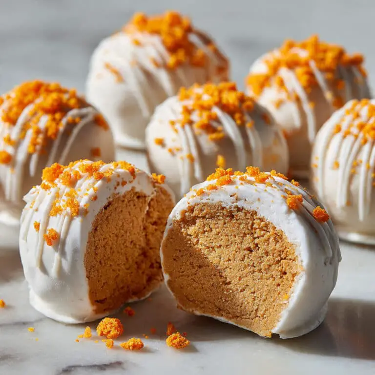 No-Bake Pumpkin Cheesecake Balls Recipe
