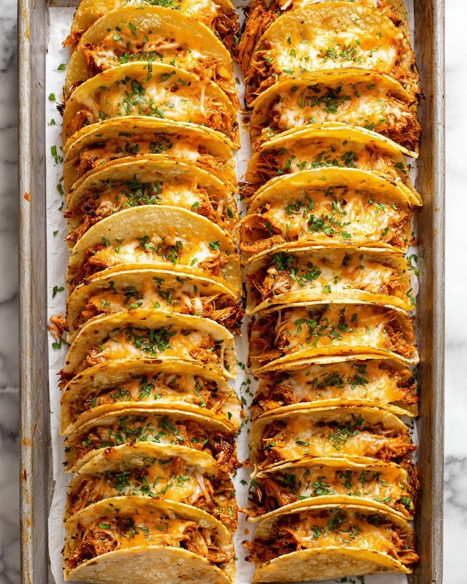 Mini Baked Chicken Tacos Recipe