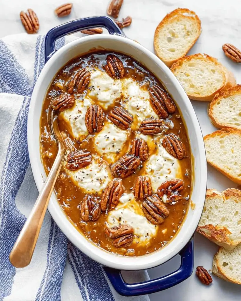 Pecan Pie Baked Goat Cheese Recipe