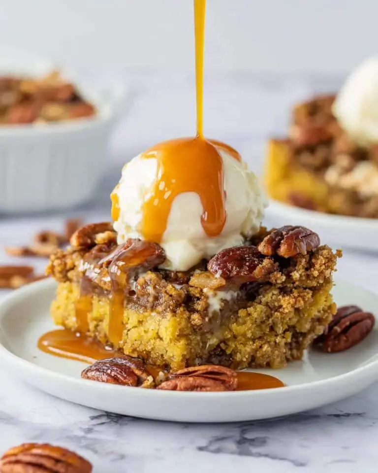 Easy Southern Pecan Pie Dump Cake Recipe