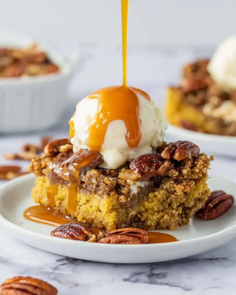 Easy Southern Pecan Pie Dump Cake Recipe