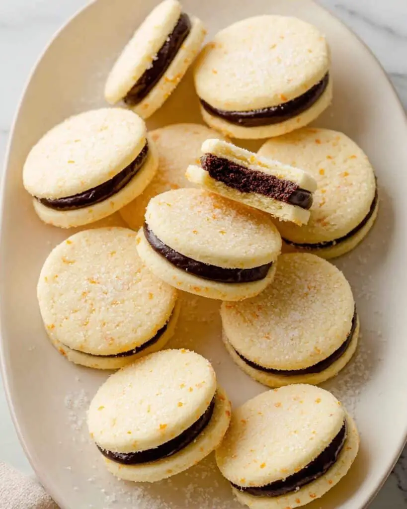Chocolate Orange Sandwich Cookies Recipe