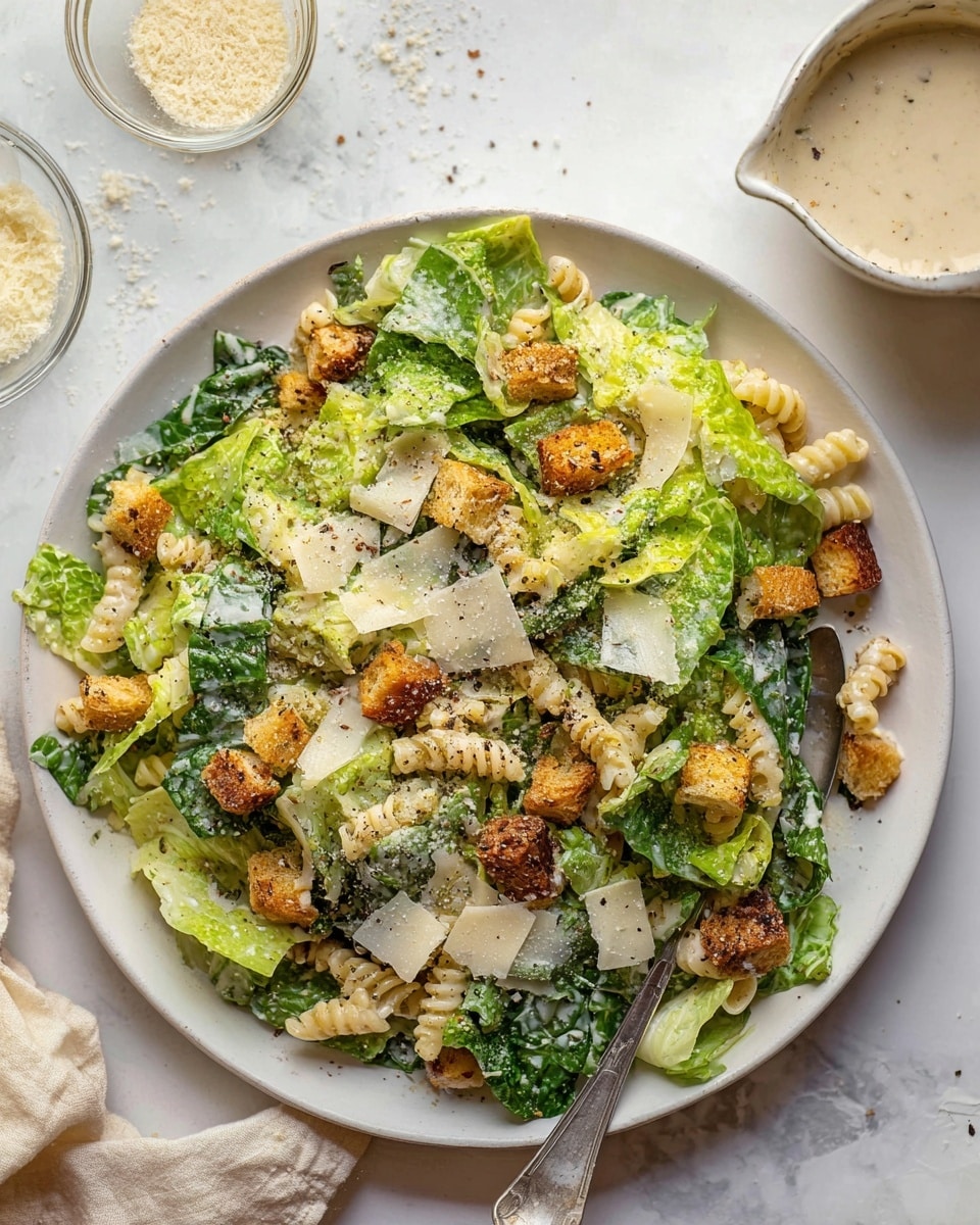 Caesar Pasta Salad Recipe