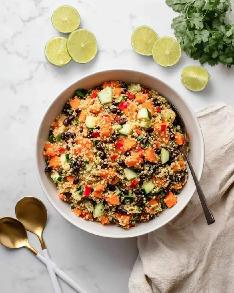 Quinoa & Black Bean Salad Recipe