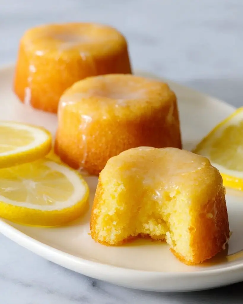 Mini Lemon Drop Cakes Recipe