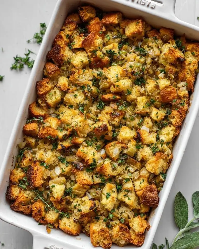 Our Favorite Buttery Herb Stuffing Recipe
